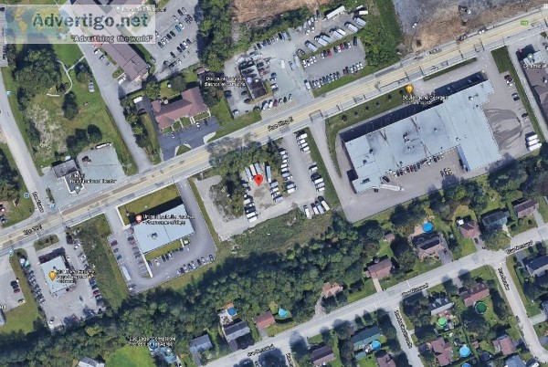 Commercial and light industrial land 86977 sqft Sherbrooke