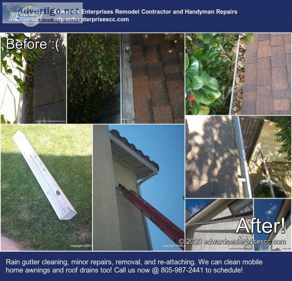 Winnetka Rain Gutter Cleaning and Minor Repairs