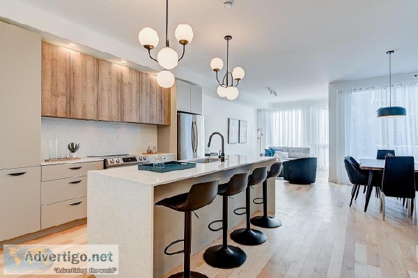 Superb upscale 2-storey condo in Villeray