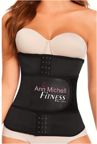 Double Compression Fitness Latex Waist Trainer
