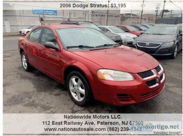 2006 Dodge Stratus SXT 4dr Sedan  3195