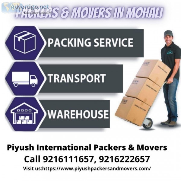 Packers and Movers in Mohali Punjab