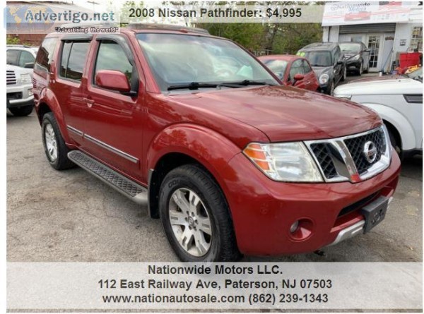 2008 Nissan Pathfinder LE 4x4 4dr SUV  4995