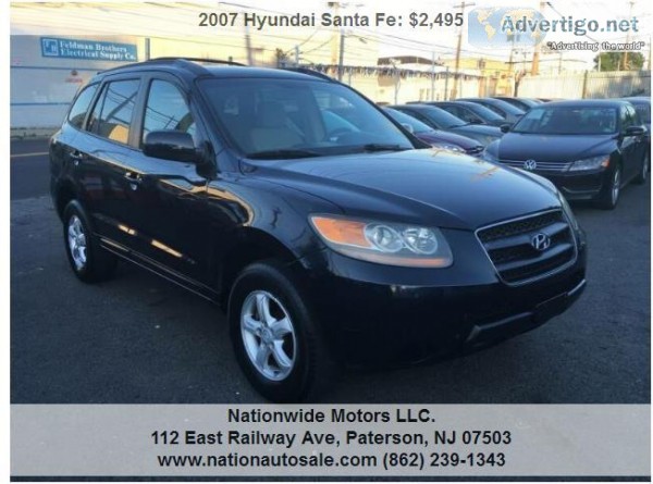 2007 Hyundai Santa Fe GLS 4dr SUV 2495