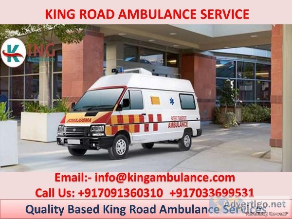 King Ambulance Service in Adarsh Nagar with Medical Team