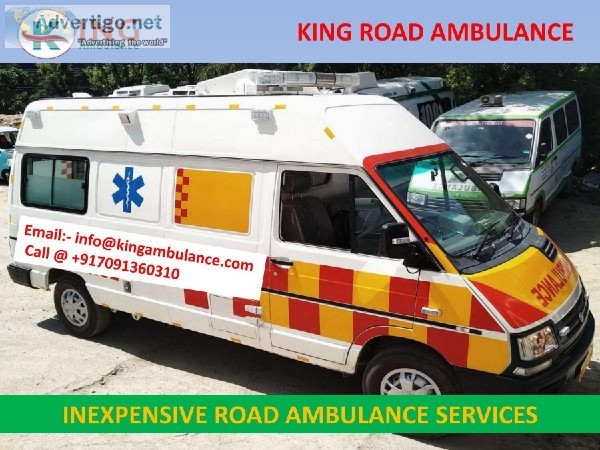 King Ambulance Service in Kankarbagh Patna with Medical Team