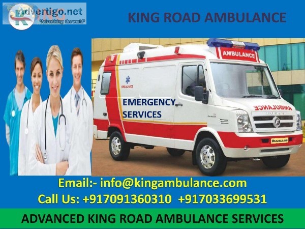 King Ambulance Service in Delatoli with Medical Team