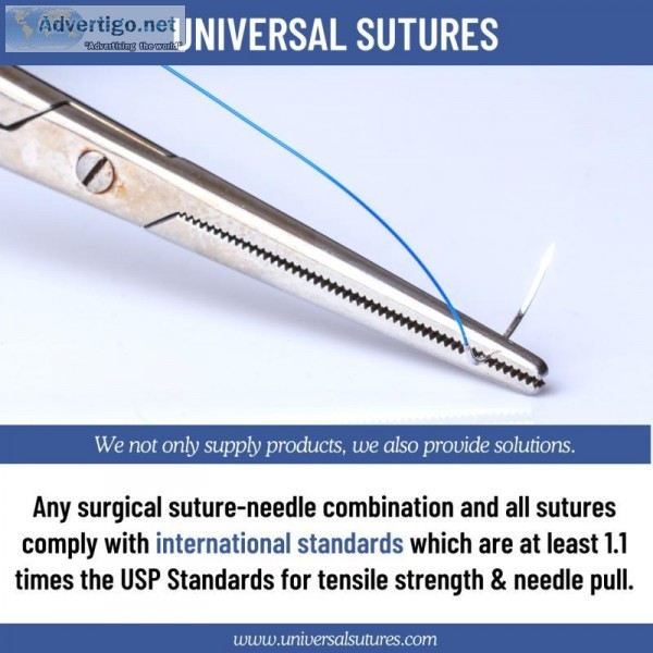 Sutures Manufacturing Company in India - Universal Sutures