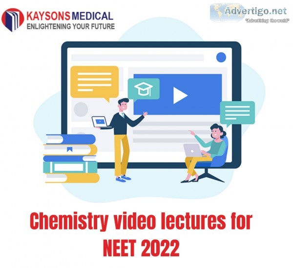 Chemistry video lectures for NEET 2022