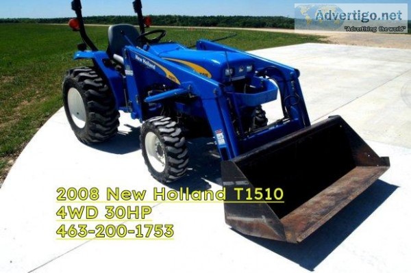 2008 New Holland T1510 4WD Tractor 1800 firm