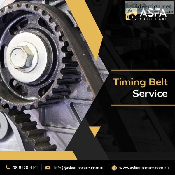 Looking for a timing belt change Contact ASFA today