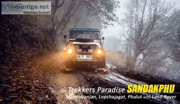 Sandakphu Land Rover Package Sandakphu Phalut Tour With Majestic