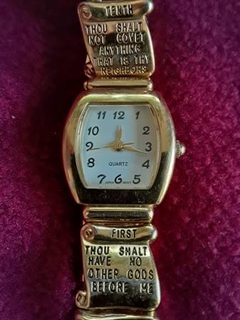 Ten Commandments Ladies Wristwatch