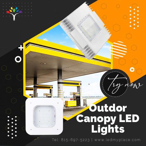 Buy Canopy LED lights for gas stations