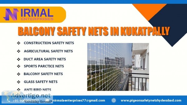 Balcony safety nets in kukatpally