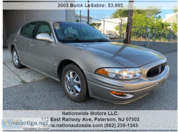 2003 Buick LeSabre Limited 4dr Sedan  3995