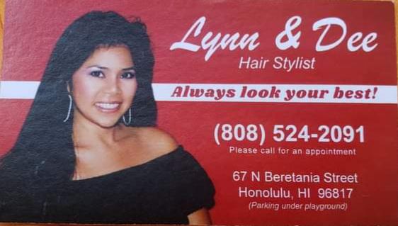 Lynn and Dee Hair Stylist