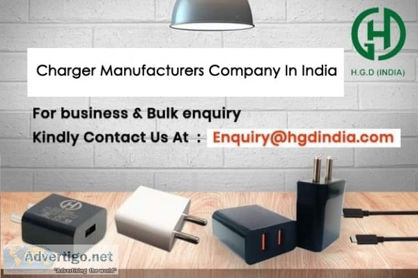 Charger manufacturers companies in india | hgd india