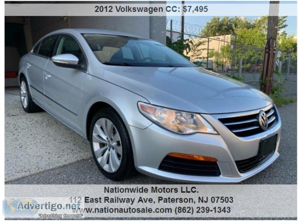 2012 Volkswagen CC Sport 4dr Sedan 6A  7495