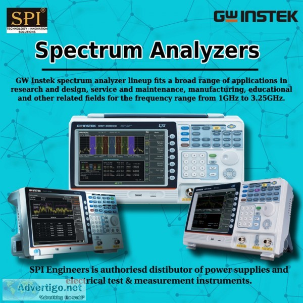 Gw instek spectrum analyzer at competitive prices