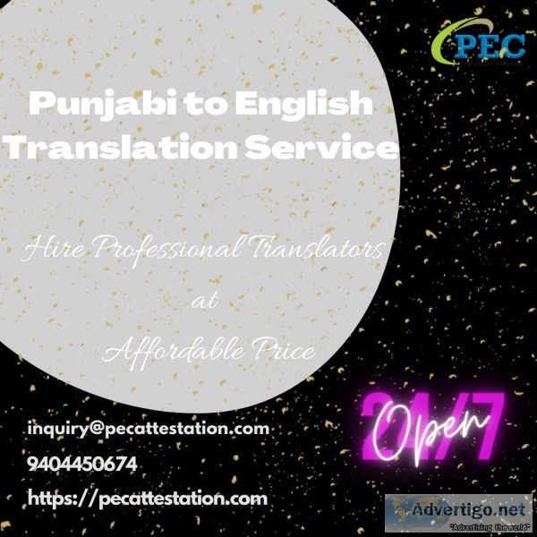 PEC Translation in Chandigarh