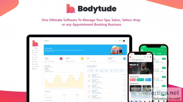 Bodytude: #1 appointment booking app for beauty salons & spas