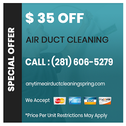 Any Time Air Duct Cleaning Spring TX