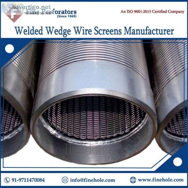 Wedge Wire Screen Manufacturers in India