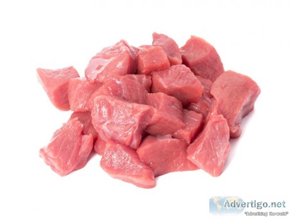 Beef cubes