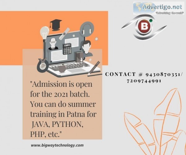 Budget-Friendly Summer training in Patna- Bigway Technology