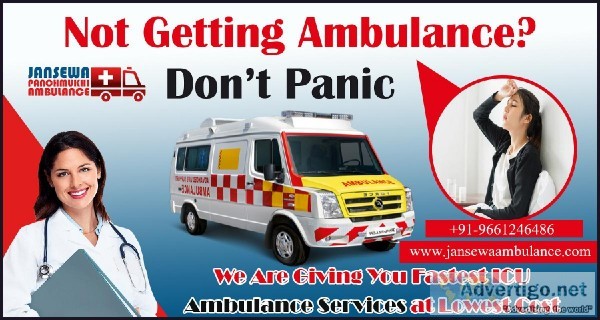 Best Modify Ambulance Service in Ashok Nagar by Jansewa Ambulanc