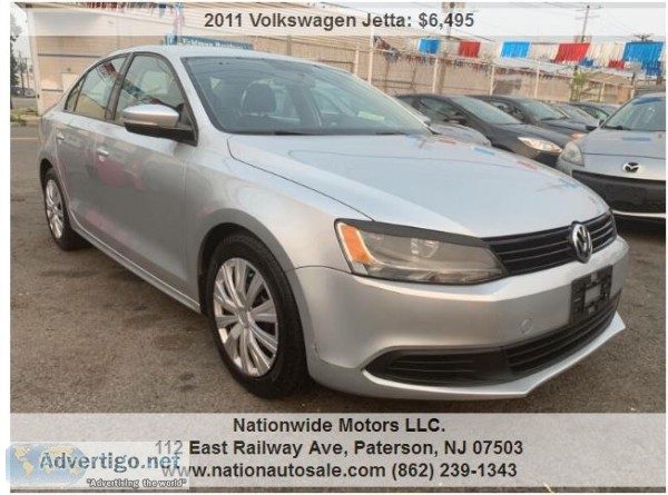 2011 Volkswagen Jetta SE 4dr Sedan 6A  6495