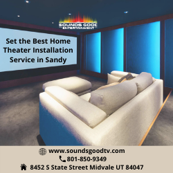 Set the Best Home Theater Installation Service in Sandy