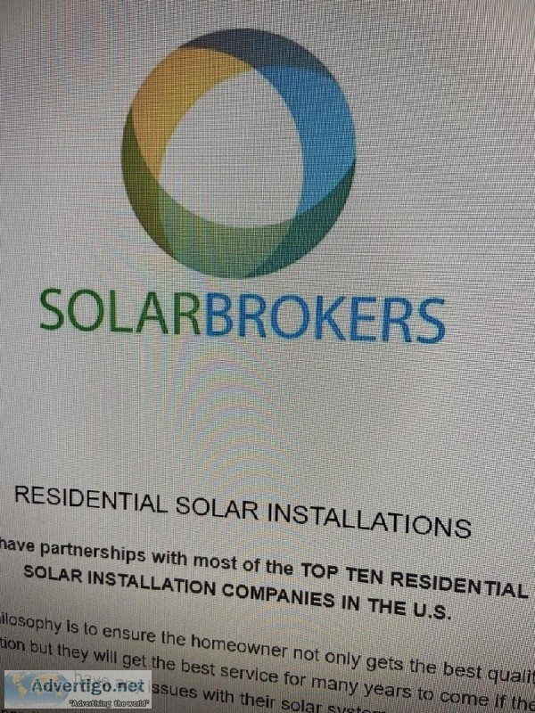 GO SOLAR AND SAVE ON ELECTRIC BILLS