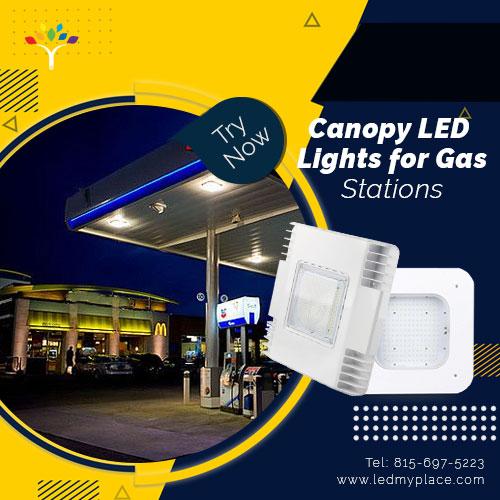 Buy High Quality Canopy LED Lights for Gas Stations