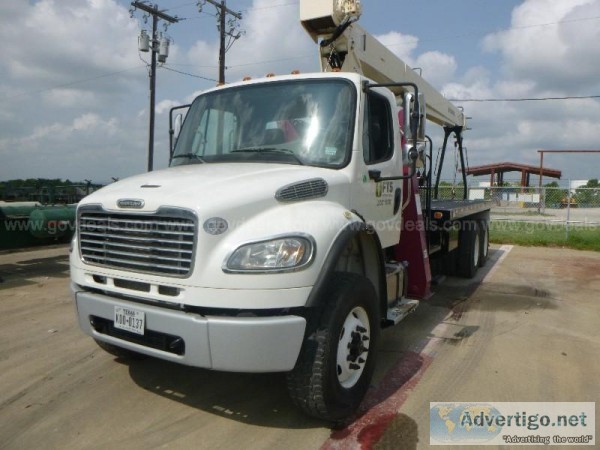 2013 Freightliner M2 TA wTerex BT3870 19 Ton Boom Truck