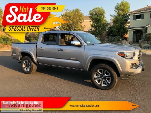 2016 Toyota Tacoma Limited 4x4 Excellent Condition  We Finance A