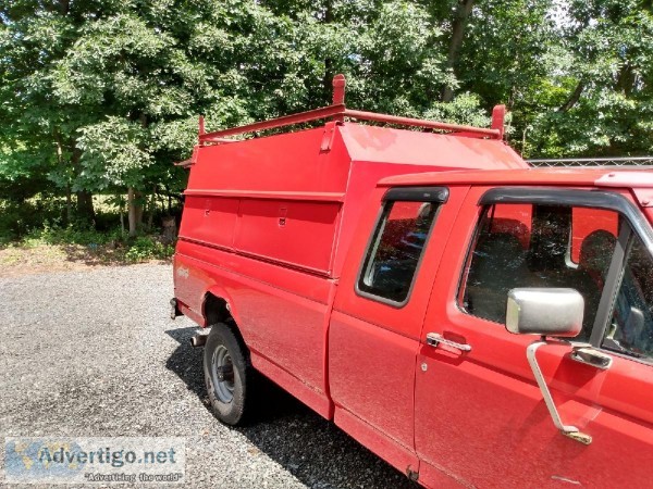 Reading cap with tool boxes for pick up truck