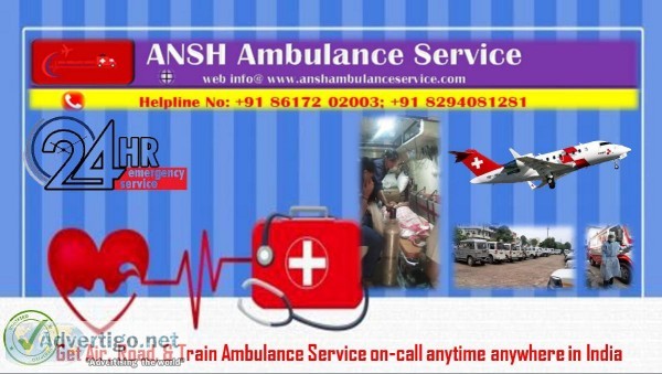 Best Option and Low Expenses to hire Ambulance in Patna with ANS