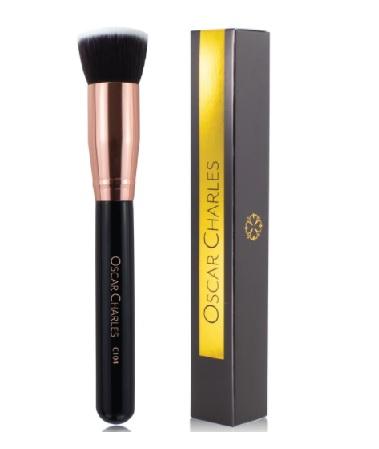 Flat Top Foundation Buff Makeup Brush Leads
