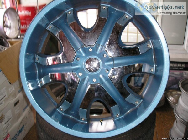 4 24 inch status wheels
