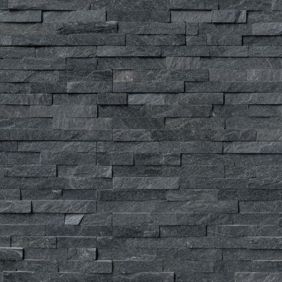 SHOP FOR BLACK QUARTZITE LEDGER STONE 6X24