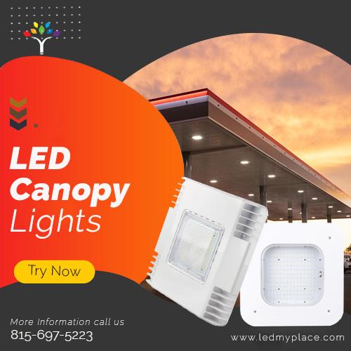 Buy highly energy-efficient LED Canopy Lights