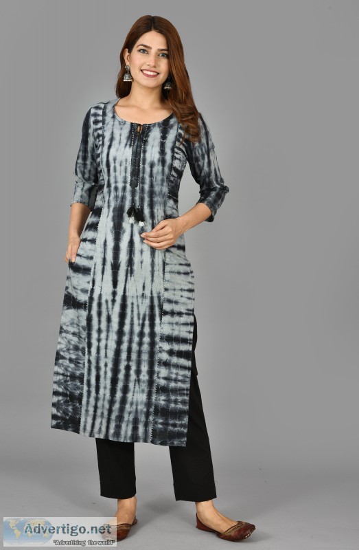 50 % off on kaajhs long ethinic womens kurti