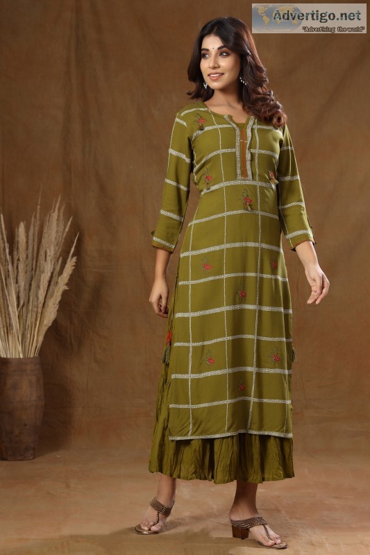 Get the best deals over kaajh ethinic gowns for indian womens