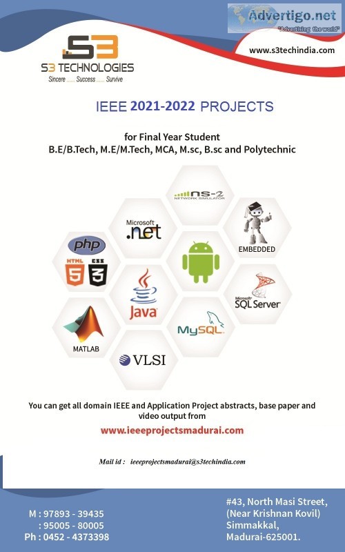 Academic projects in madurai