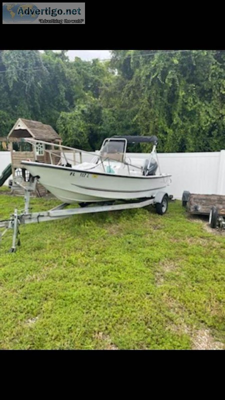 2000 logic boat with trailer