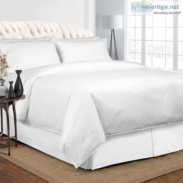 Make your Bedroom More Stylish With White Bed in a Bag Queen