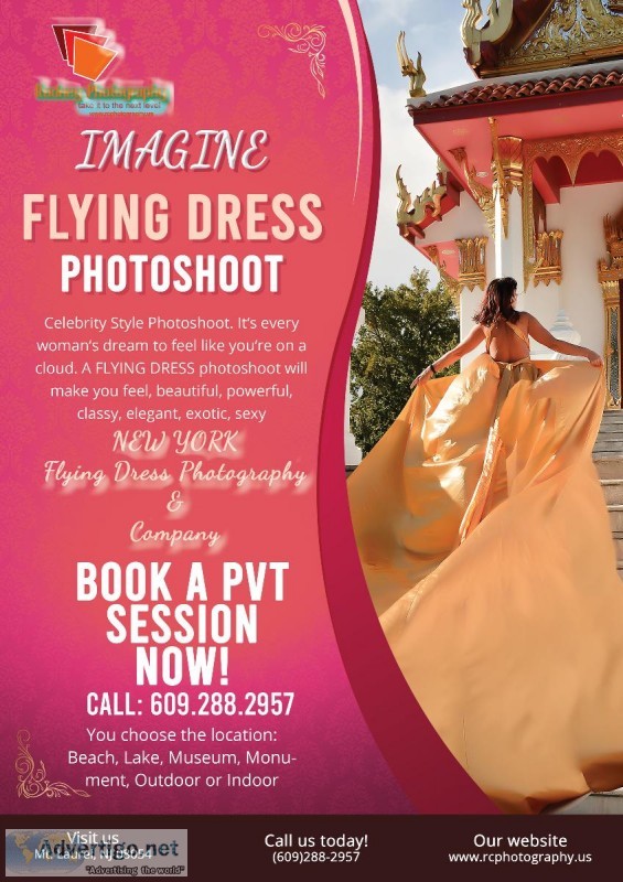 Flying Dress Photography Assistant