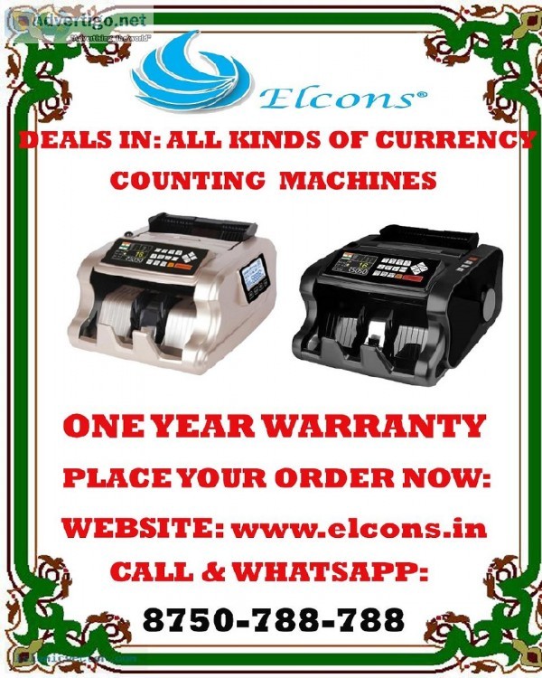 Shop Now Currency Counting Machine at Best Price in Delhi India